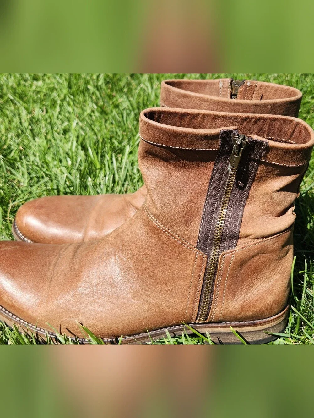 Minelli Men's Leather Boots In Size 43